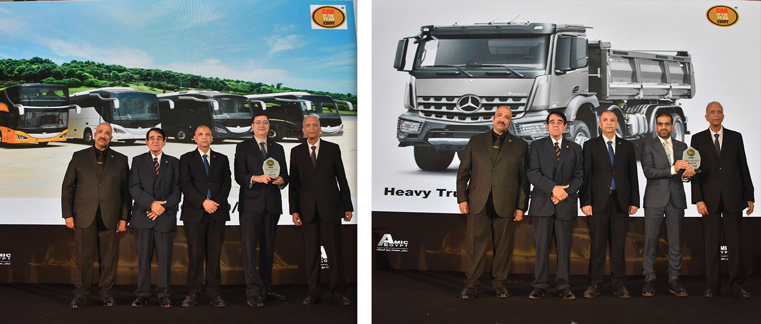 MCV Sweeps Heavy Transport and Tourism Sectors at the Car of the Year Egypt Awards